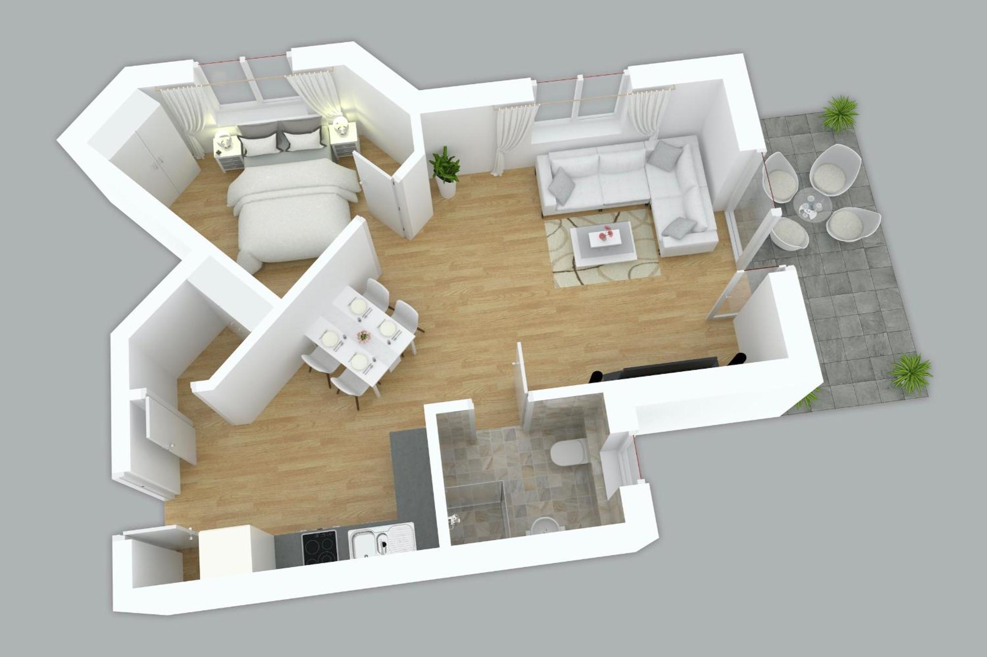 Myhome Ruegen - Haus Sonnenmeer Sellin  Rum bild