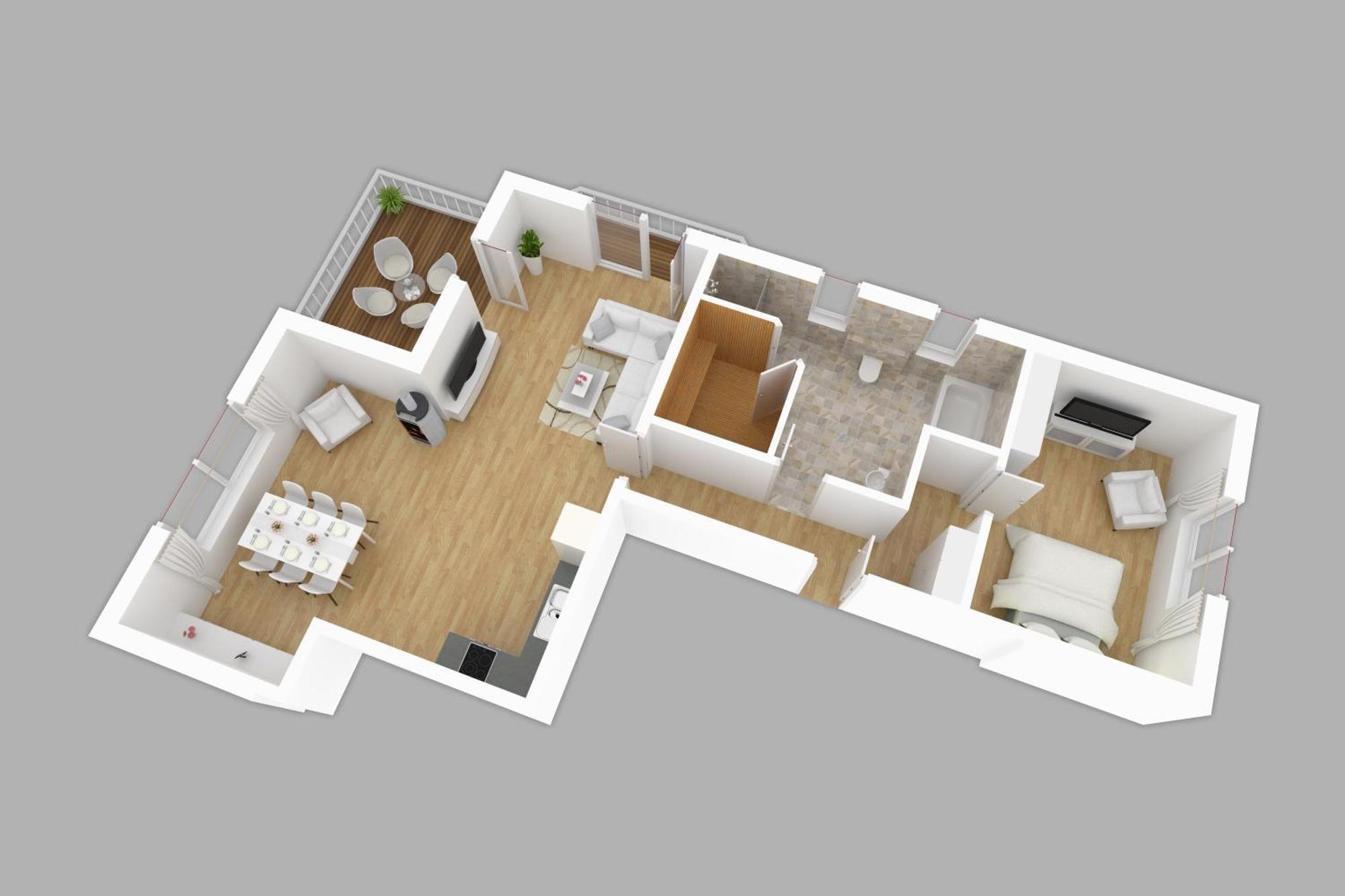 Myhome Ruegen - Haus Sonnenmeer Sellin  Rum bild